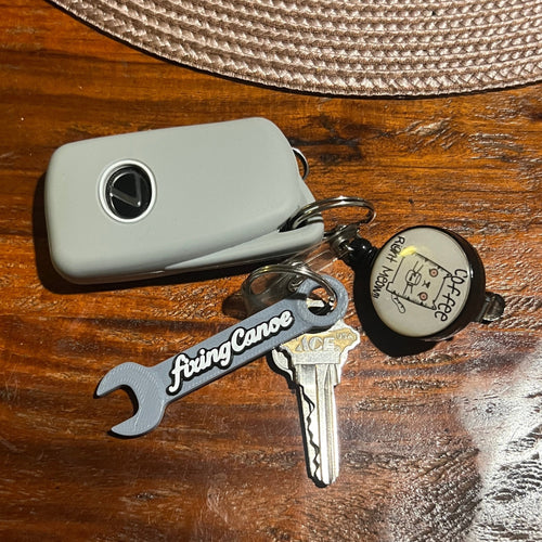 FixingCanoe 3D Printed Wrench Keychain