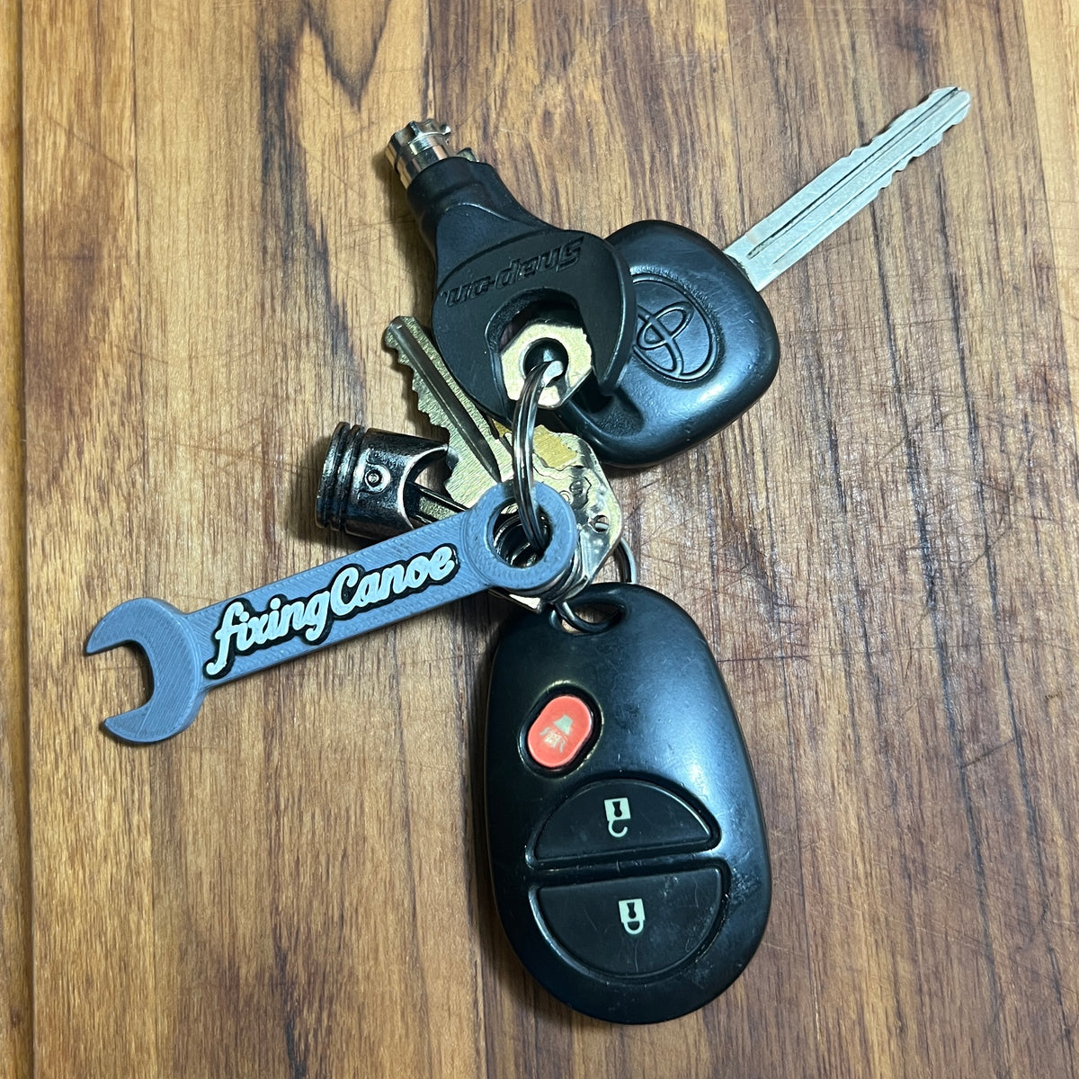 FixingCanoe 3D Printed Wrench Keychain