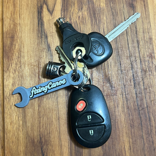 FixingCanoe 3D Printed Wrench Keychain
