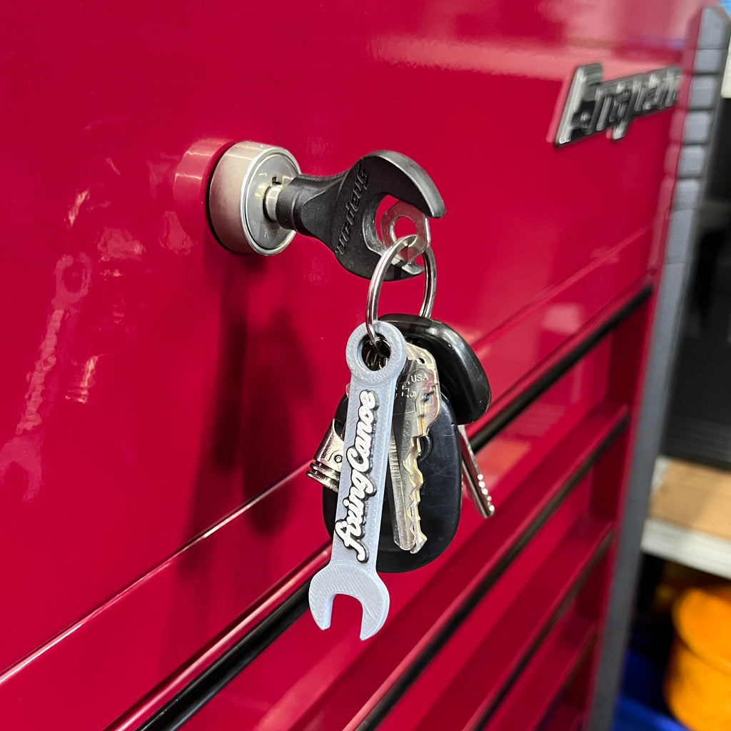 FixingCanoe 3D Printed Wrench Keychain
