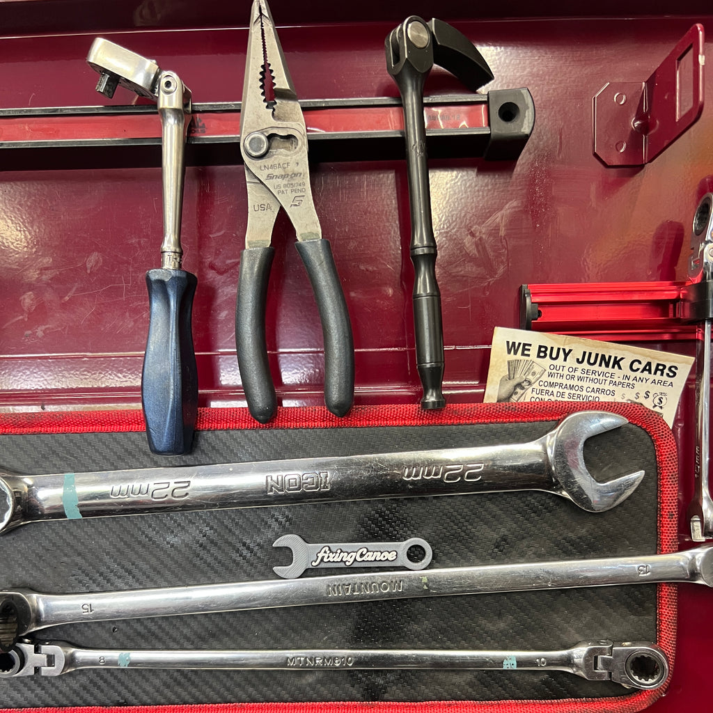 FixingCanoe 3D Printed Wrench Keychain